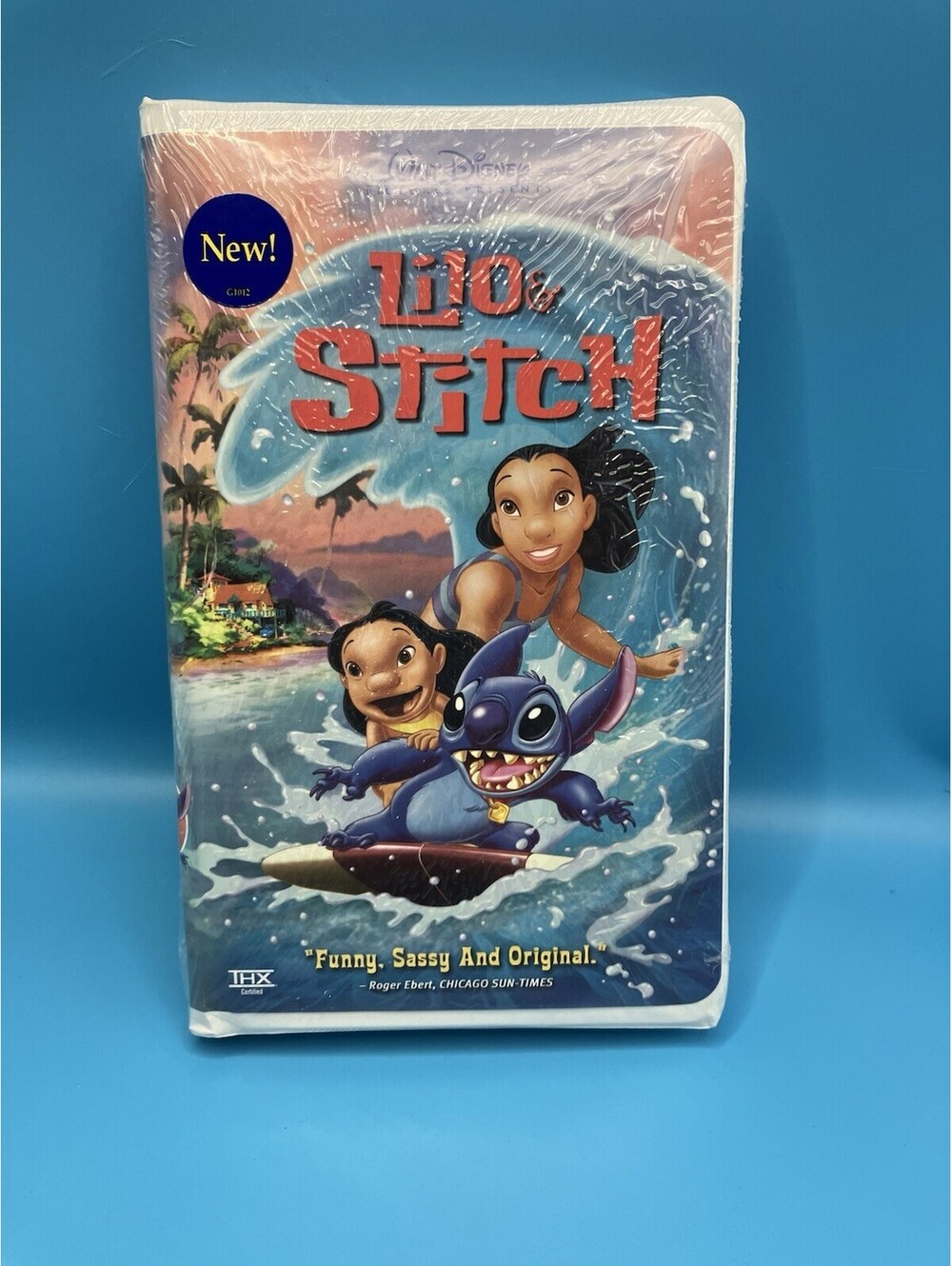 Lilo & Stitch VHS Walt Disney 2002 Brand New, Sealed Clamshell Vintage Rare